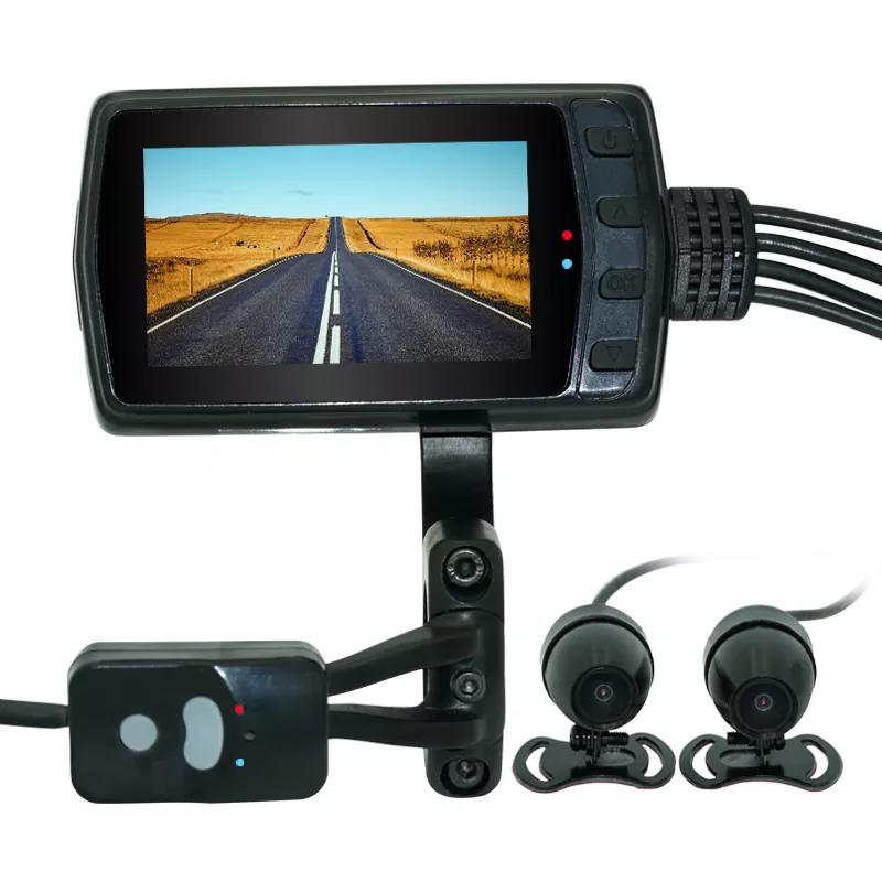 WiFi Access to Dual-Lens Motorcycle Dash Cam Footage on Your Phone
